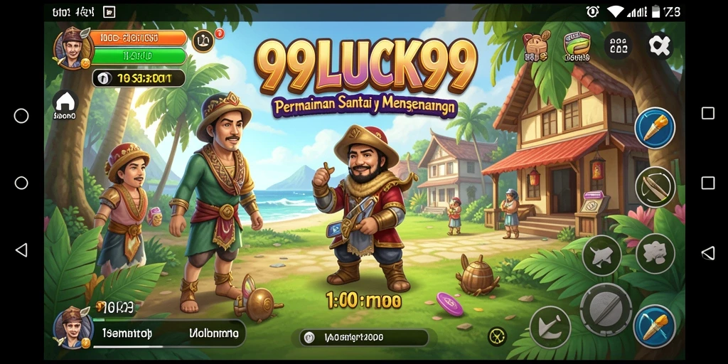 Screenshot gameplay menarik dari 99LUCK99 menampilkan keseruan permainan.